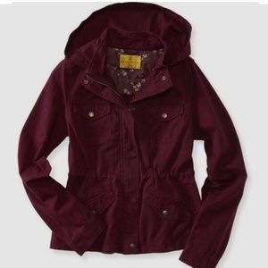 Burgundy Aero Jacket